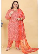 Rayon Pink Casual Wear Printed Readymade Plus Size Suit